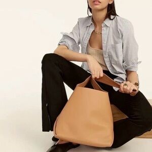 J. Crew Lisbon Leather Hobo Bag